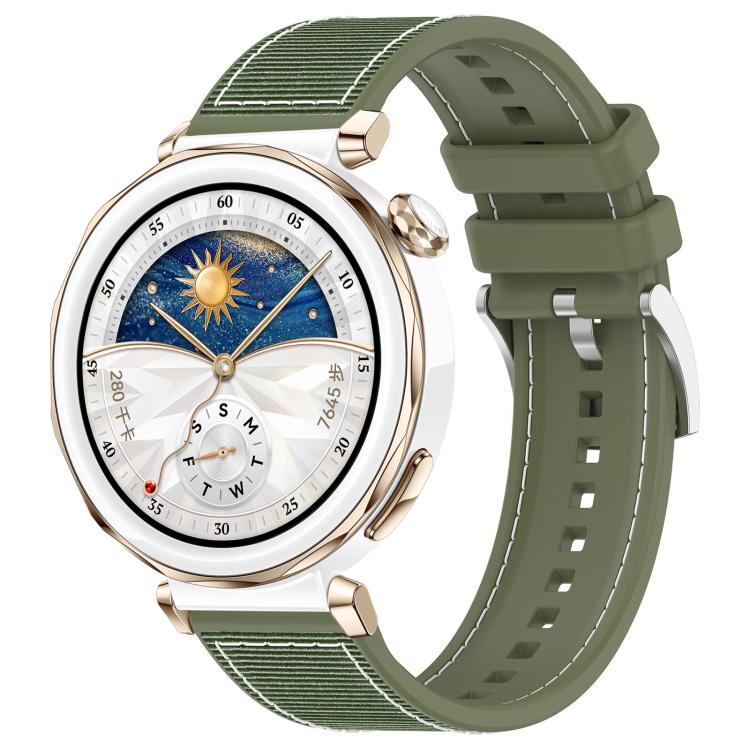 xDfind Hybrid Nylon Braid Silicone Watch Band, 22mm For Huawei Watch GT5/GT5 Pro/4/4 Pro, 20mm For Huawei Watch GT4 / GT3 / GT2