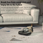 14000Pa 2 in 1 Household Handheld Wireless Mite Remover UV Sterilization Vacuum Cleaner