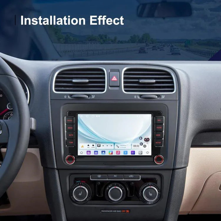 For Volkswagen Android 15 9 inch Screen Car Player Car Central Control Navigation, Standard, Standard+AHD+Microphone