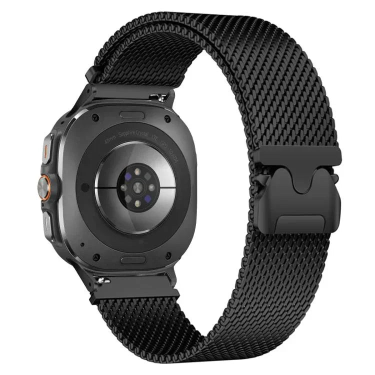 xDfind Milanese Parachute Buckle Stainless Steel Watch Band, For Samsung Galaxy Watch Ultra / Ultra 2025, For Samsung Galaxy Watch8 / Wacth8 Classic 22mm