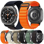xDfind Black Buckle Loop Nylon Watch Band, For Samsung Galaxy Watch Ultra 47mm / Ultra 2025, For Samsung Galaxy Watch8 / 8 Classic