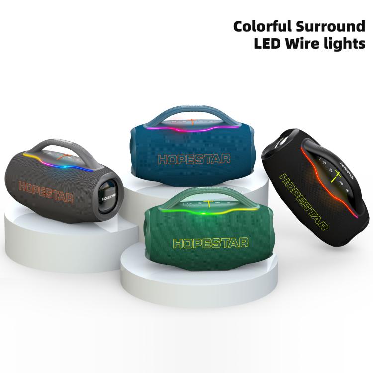 HOPESTAR H87 70W Outdoor Portable Waterproof Bluetooth Speaker, Support 3.5mm Jack