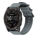 xDfind Ring Buckle Nylon Canvas Watch Band, 18mm, 22mm, 20mm, 24mm