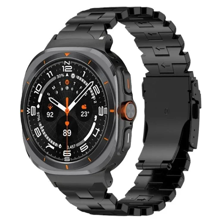 Butterfly Safety Buckle Titanium Alloy Watch Band, For Samsung Galaxy Watch8 / Watch8 Classic