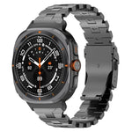Butterfly Safety Buckle Titanium Alloy Watch Band, For Samsung Galaxy Watch8 / Watch8 Classic