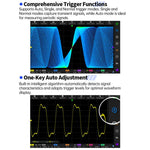 FNIRSI DPOS350P 4 in 1 7 inch IPS HD Touch Screen 350M Tablet Oscilloscope, DPOS350P(US Plug), DPOS350P(EU Plug)