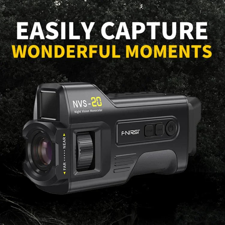 FNIRSI NVS-20 Small Portable Outdoor 4K Full Color HD Infrared Night Vision Device, NVS-20