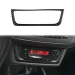 Carbon Fiber Car Air Conditioner Switch Panel B Decorative Sticker for SEAT Ibiza 2009-2014, Left and Right Driver, Air Conditioner Switch Panel B