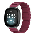 xDfind Magnetic Silicone Watch Band, For Fitbit Versa 4 / 3 / Sense 2 / Sense