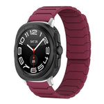 xDfind Magnetic Silicone Watch Band, For Samsung Galaxy Watch Ultra / Ultra 2025, For Samsung Galaxy Watch8 / 8 Classic, For Samsung Galaxy Watch 7 / 6 / 5 / FE