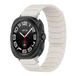 xDfind Magnetic Silicone Watch Band, For Samsung Galaxy Watch Ultra / Ultra 2025, For Samsung Galaxy Watch8 / 8 Classic, For Samsung Galaxy Watch 7 / 6 / 5 / FE