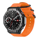 xDfind Ring Buckle Nylon Canvas Watch Band, For Amazfit T-Rex 3