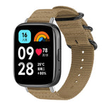 xDfind Ring Buckle Nylon Canvas Watch Band, For Xiaomi Band 10 Pro/9 Pro/Redmi Watch 6/5/4, For Redmi Watch 3 Active / Watch 3 Lite, For Redmi Watch 3