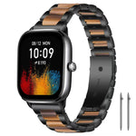 xDfind Three Beads Metal Resin Watch Band, 14mm, 18mm, 20mm, 22mm
