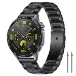 xDfind Three Beads Metal Resin Watch Band, 14mm, 18mm, 20mm, 22mm