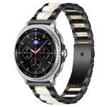 xDfind Three Beads Metal Resin Watch Band, For Samsung Galaxy Watch Ultra/Ultra 2025, For Samsung Galaxy Watch8 / 8 Classic, For Samsung Galaxy Watch 7 / 6 / 5 / FE