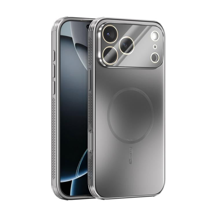 ABEEL Heat Dissipation Frosted MagSafe Phone Case with Lens Film, For iPhone 17e / 16e, For iPhone 17 Pro Max, For iPhone 17 Pro, For iPhone 17, For iPhone Air, For iPhone 16 Pro Max, For iPhone 16 Pro, For iPhone 16 Plus