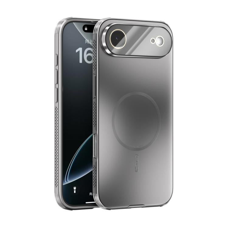 ABEEL Heat Dissipation Frosted MagSafe Phone Case with Lens Film, For iPhone 17e / 16e, For iPhone 17 Pro Max, For iPhone 17 Pro, For iPhone 17, For iPhone Air, For iPhone 16 Pro Max, For iPhone 16 Pro, For iPhone 16 Plus
