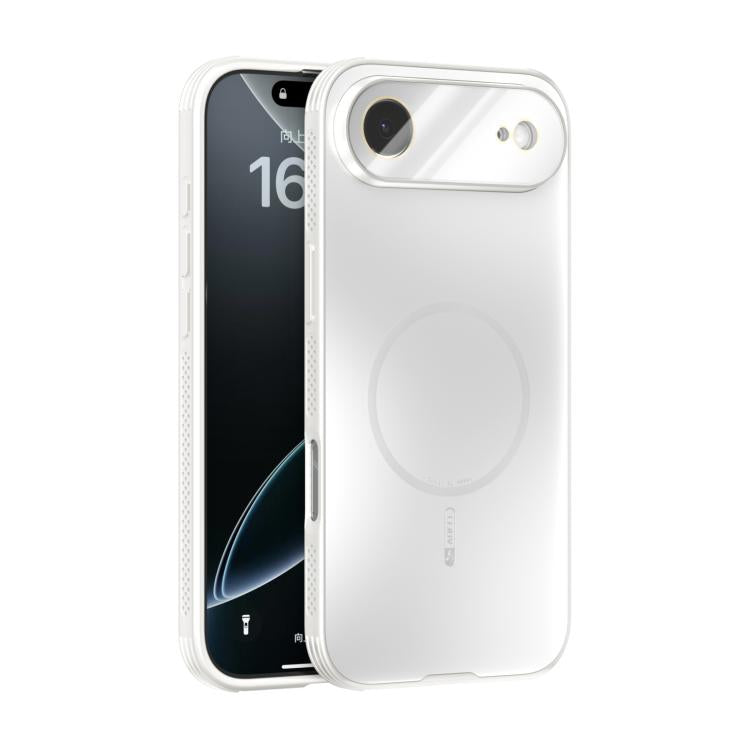 ABEEL Heat Dissipation Frosted MagSafe Phone Case with Lens Film, For iPhone 17e / 16e, For iPhone 17 Pro Max, For iPhone 17 Pro, For iPhone 17, For iPhone Air, For iPhone 16 Pro Max, For iPhone 16 Pro, For iPhone 16 Plus