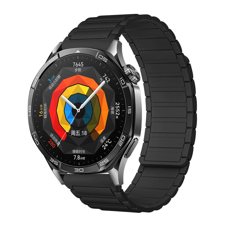 xDfind I-shaped Magnetic Silicone Watch Band, 14mm, 18mm, 22mm, 20mm