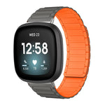 xDfind I-shaped Magnetic Silicone Watch Band, For Fitbit Versa 4 / 3 / Sense 2 / Sense