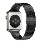xDfind Butterfly Buckle Stainless Steel Watch Band, For Apple Watch 42 / 44 / 45 / 46 / 49mm, For Apple Watch 38 / 40 / 41 / S10 42mm