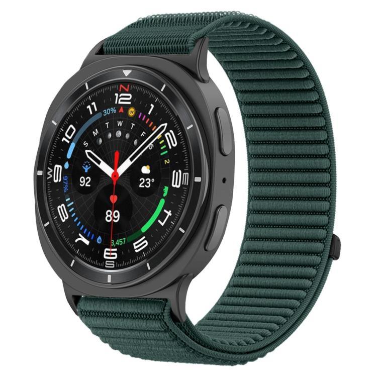 xDfind Woven Nylon Hook And Loop Fastener Watch Band, For Samsung Galaxy Watch8 / 8 Classic