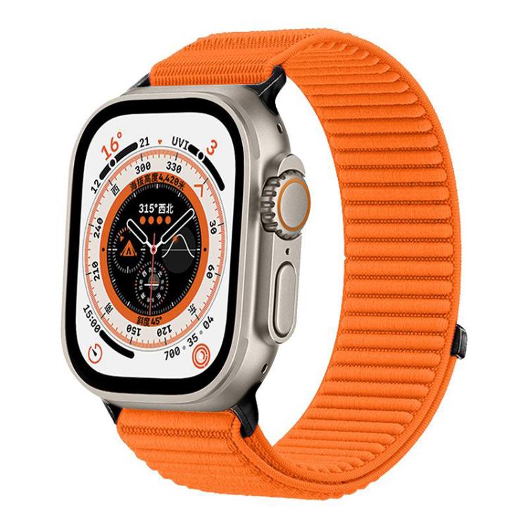xDfind Woven Nylon Hook And Loop Fastener Watch Band, For Apple Watch 42 / 44 / 45 / 46 / 49mm, For Apple Watch 38 / 40 / 41 / S10 42mm