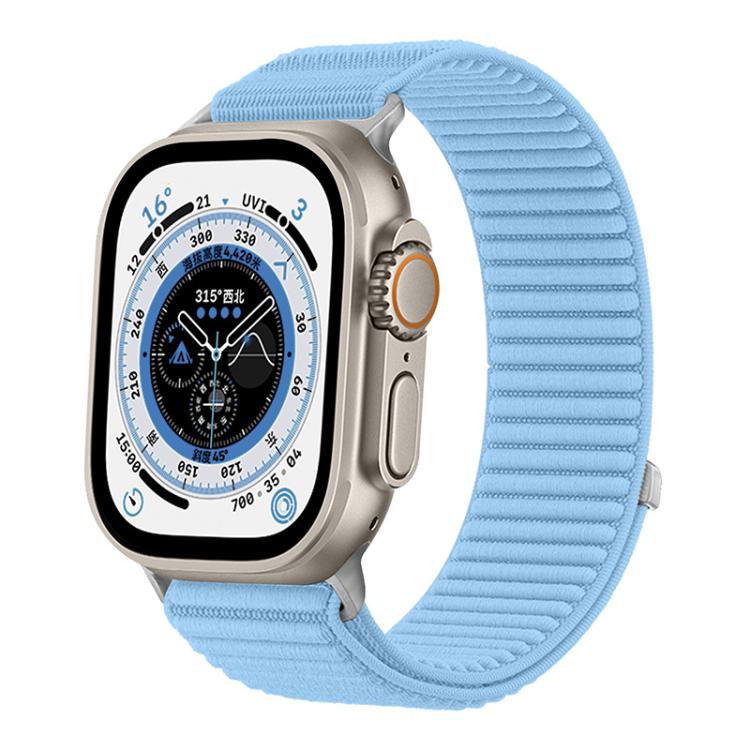 xDfind Woven Nylon Hook And Loop Fastener Watch Band, For Apple Watch 42 / 44 / 45 / 46 / 49mm, For Apple Watch 38 / 40 / 41 / S10 42mm