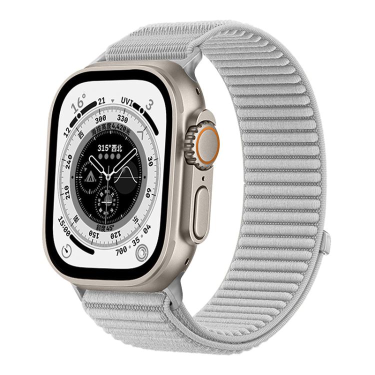 xDfind Woven Nylon Hook And Loop Fastener Watch Band, For Apple Watch 42 / 44 / 45 / 46 / 49mm, For Apple Watch 38 / 40 / 41 / S10 42mm