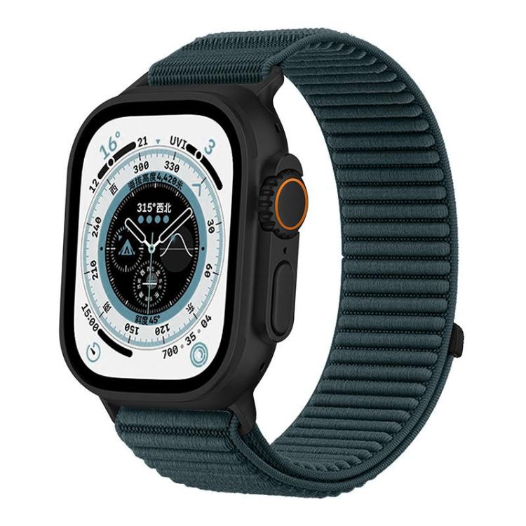 xDfind Woven Nylon Hook And Loop Fastener Watch Band, For Apple Watch 42 / 44 / 45 / 46 / 49mm, For Apple Watch 38 / 40 / 41 / S10 42mm