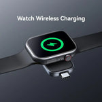 For Apple Watch Series USAMS CD247 USB-C / Type-C Plug Portable Watch Wireless Charger, CD247