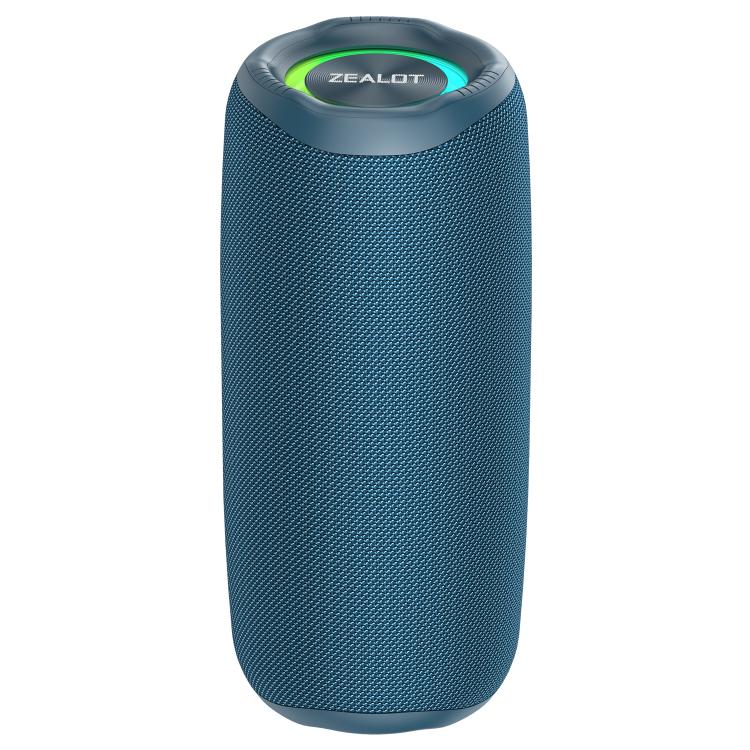 Zealot MP2 20W Portable Outdoor RGB Bluetooth Speaker, without Microphone(Blue), without Microphone(Camouflage), without Microphone(Black)