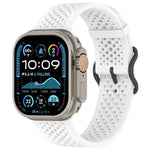 xDfind Breathable Silicone Watch Band, For Apple Watch 42 / 44 / 45 / 46 / 49mm, For Apple Watch 38 / 40 / 41 / S10 42mm