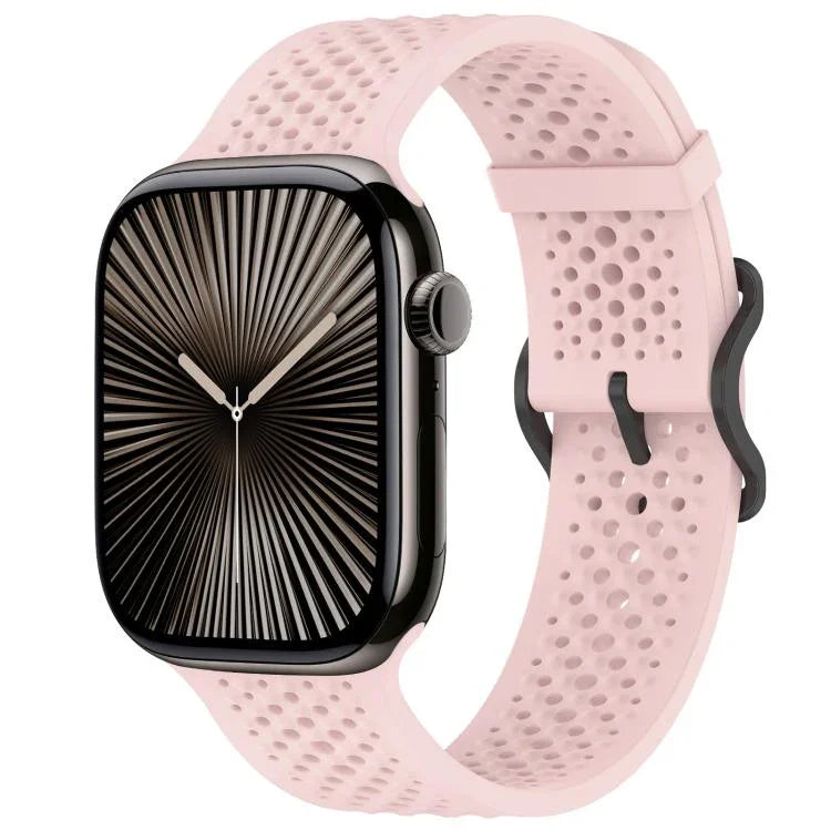xDfind Breathable Silicone Watch Band, For Apple Watch 42 / 44 / 45 / 46 / 49mm, For Apple Watch 38 / 40 / 41 / S10 42mm