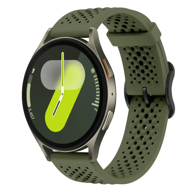xDfind Breathable Silicone Watch Band, For Samsung Galaxy Watch Ultra / Ultra 2025, For Samsung Galaxy Watch8 / 8 Classic, For Samsung Galaxy Watch 7 / 6 / 5 / FE