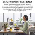 Logitech WAVE KEYS Wireless Ergonomic Keyboard