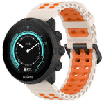 xDfind Ocean Dual Pin Buckle Silicone Watch Band, For Suunto 9 / 7 / Spartan Sport