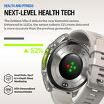 Zeblaze Vibe 8 Rugged Outdoor Smart Watch 1.43 inch Screen 5 ATM & IP69K Built-in Flashlight