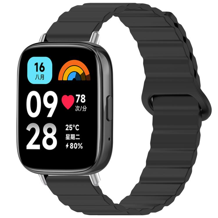 xDfind Loop Magnetic Glossy Silicone Watch Band, For Xiaomi Band 10 Pro / 9 Pro / Redmi Watch 6, For Redmi Watch 3 Active / Watch 3 Lite, For Redmi Watch 3