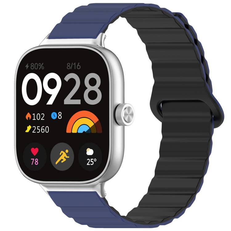 xDfind Loop Magnetic Glossy Silicone Watch Band, For Xiaomi Band 10 Pro / 9 Pro / Redmi Watch 6, For Redmi Watch 3 Active / Watch 3 Lite, For Redmi Watch 3