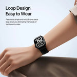 DUX DUCIS YE Series Nylon Woven Watch Strap, For Apple Watch 46mm / 49mm / 45mm / 44mm, For Apple Watch 42mm / 41mm / 40mm / 38mm
