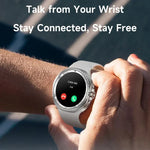 HD8C 1.43 inch BT5.4 Rotate Dial Smart Watch, Support Bluetooth Call / Sleep / Blood Oxygen / Heart Rate / Blood Pressure Health Monitor