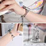 Bone Chain Shaped Diamond Metal Watch Band, For Apple Watch 46mm / 49mm / 45mm / 44mm, For Apple Watch 42mm / 41mm / 40mm / 38mm