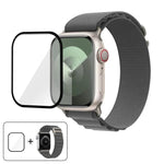 Buckle Loop Nylon Watch Band with 3D Curved Film, For Apple Watch Series 42mm