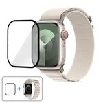 Buckle Loop Nylon Watch Band with 3D Curved Film, For Apple Watch Series 42mm