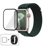 Buckle Loop Nylon Watch Band with 3D Curved Film, For Apple Watch Series 42mm