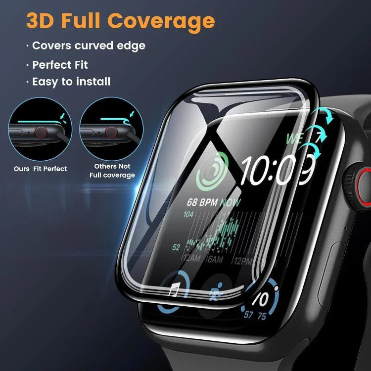 Buckle Loop Nylon Watch Band with 3D Curved Film, For Apple Watch Series 42mm