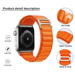 Buckle Loop Nylon Watch Band with 3D Curved Film, For Apple Watch Series 40mm