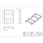 Swimming Pool Mesh Enclosure Stainless Steel Bar Buckle Swimming Pool Safety Cover Fixed Buckle, 3pcs/Pack